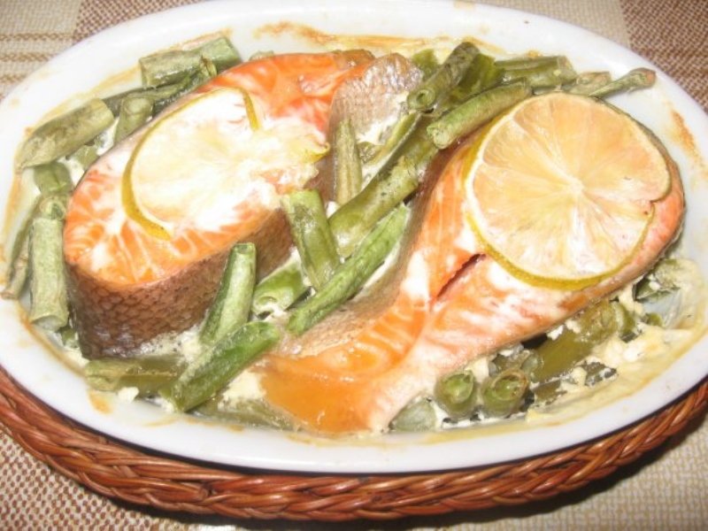 блюда из рыбы на пару
